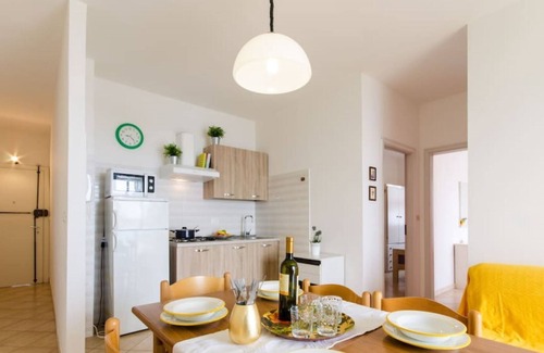 Lido di Pomposa Apartment | What a sea view! Beautiful three-room renovated apartment with climate