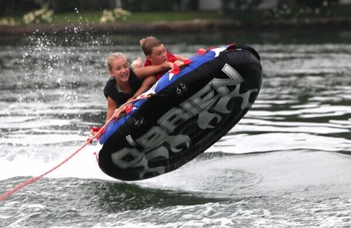 Saluda House | What's summer without getting wet? Do it at Lake Summit!