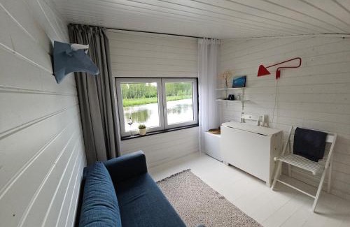 Aluksne Apartment | White boat house Aluksne