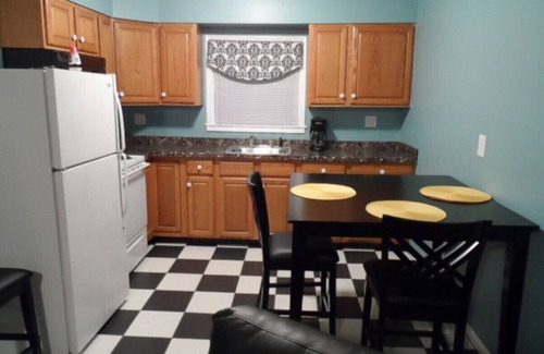 Brookville House | Whitewater River House - one side of duplex house on the river