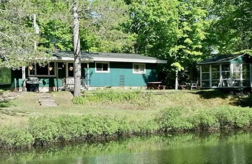 Michigamme House | Whole home, private lake, sauna, WFH office