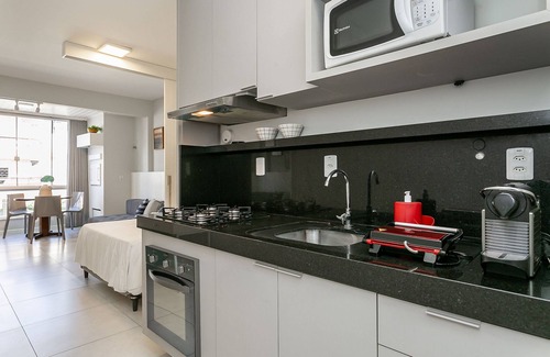 Jurere Apartment | WI-FI 500MB | 300m from Jurerê beach #JA31