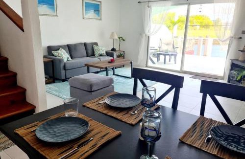 Jolly Harbour Villa | Wild Lotus Villa - Waterfront on Jolly Harbour