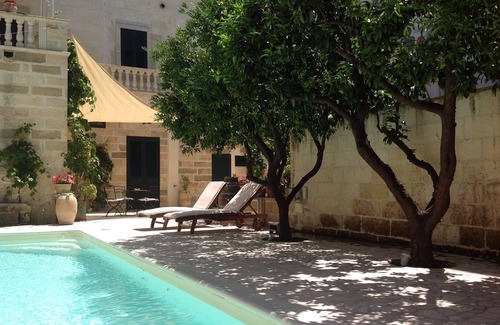 Poggiardo Villa | WINERY 1700 historic maison with private pool and big garden