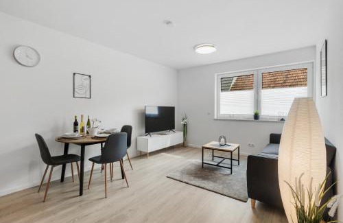 Woerth am Rhein Apartment | WINETIME - modern - Boxspringbetten - Nähe Mercedes-Benz