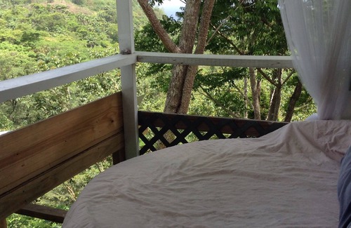 Parlatuvier Cabin | Wings a handbuilt cabin offering unique romantic rainforest experience