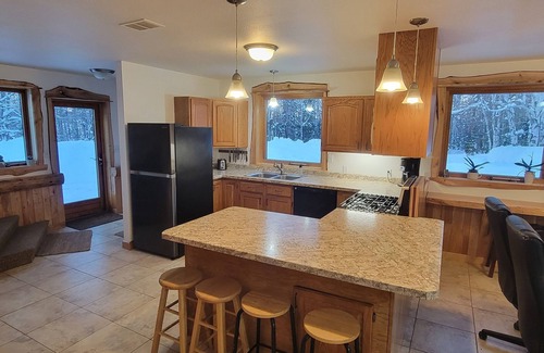 Mason Apartment | Winter get-away! Snowmobiling, x-country skiing and more!