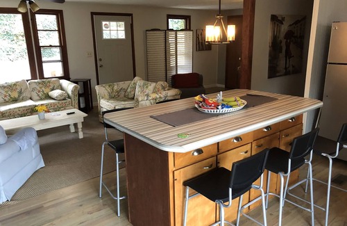 Lynn House | Winter mtn views 2 min. to center, fireplace: Monthly rentals welcome!