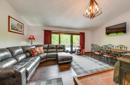 Bassett House | Wisconsin Vacation Rental Retreat with Deck