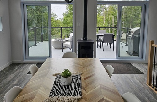 Val-Racine Ski Chalet | With a view Mont-Megantic - Spa - Le Gemini