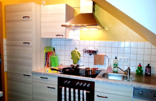 Mitte Apartment | With garage, 1 minute z. Subway, WiFi, washing machine.& Laundry door, fully automatic coffee machine