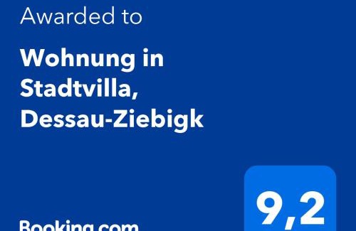 Dessau-Rosslau Apartment | Wohnung in Stadtvilla, Dessau-Ziebigk