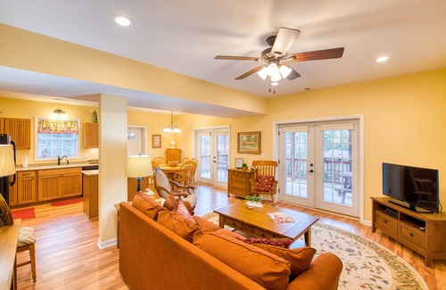 Lake Junaluska House | Wonderful lower-level home close to the lake with private entrance, WiFi, AC