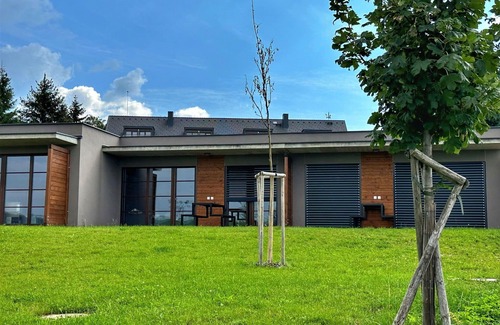 Ricky v Orlickych horach House | Wonderful private villa for 6 guests with WIFI, TV, terrace, panoramic view and parking