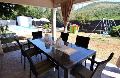 Labin House | Wonderful private villa for 7 guests with A/C, WIFI, private pool, TV, terrace and pets allowed