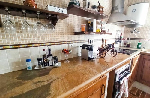Cabra Villa | Wonderful private villa with hot tub, A/C, private pool, WIFI, TV, terrace, pets allowed and par.