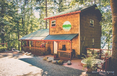 Quilcene House | Wondrous, Secluded, Waterfront Home, pet friendly, hot tub, kayaks, trails