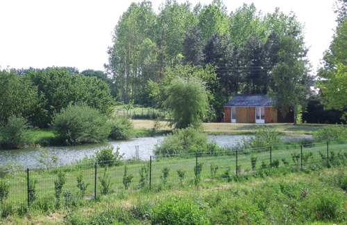 Tramain Ski Chalet | Wooden chalet on fenced plot with pond, 4 people, completely renovated