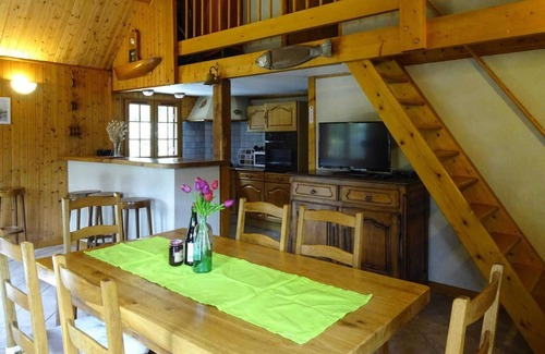 Denneville House | Wooden House by Beach near Barneville