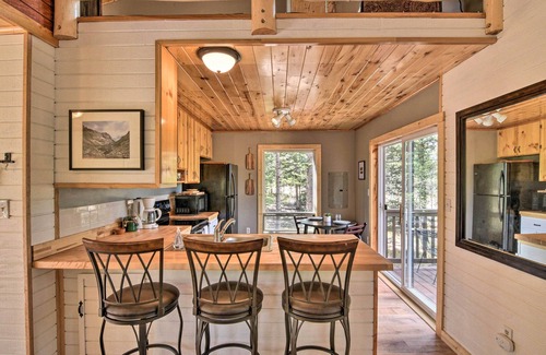 Indian Mountain Cabin | Woodsy Cabin Hideaway w/Deck: Hike, Fish, Escape