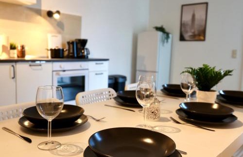 Bernburg Apartment | Work & Stay mit Wasserblick