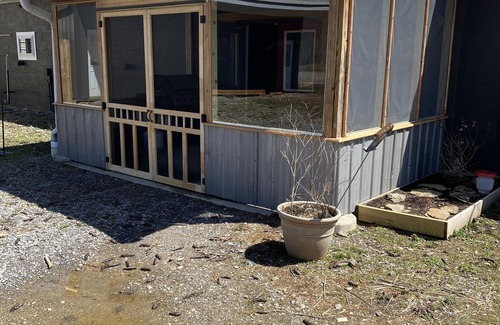 Allegany Apartment | Working farmette at converted warehouse in the Allegany Mountains.