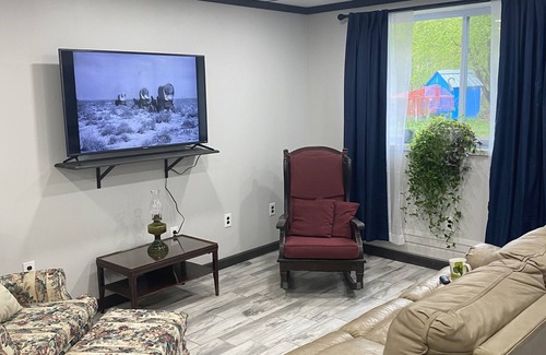 Allegany Apartment | Working farmette at converted warehouse in the Allegany Mountains.