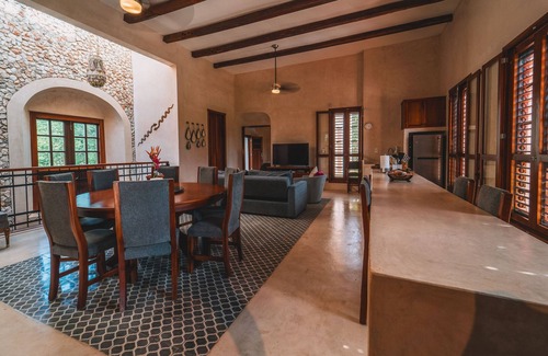 Tekit House | World-class hacienda style in the jungle-Cenote/lush gardens/premium amenities