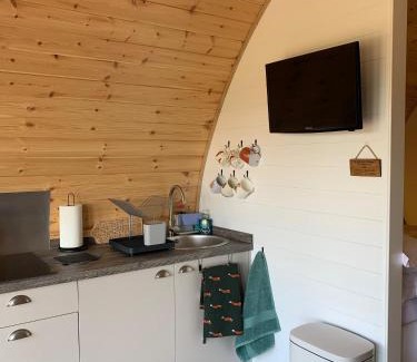 Low Catton Ski Chalet | Worm Dale- Bugthorpe Grange Glamping