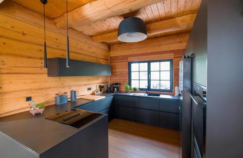 Muldestausee House | wunderschönes Blockhaus direkt am See für 10 PAX