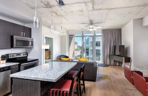 Civic District Condo | Wyndham Austin Resort | 2BR/2BA Balcony King Suite
