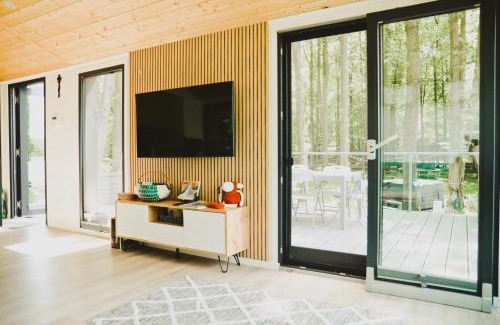 gmina Prostki House | Wyspa Ciernie - Dom nad jeziorem z sauną i jacuzzi