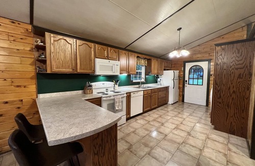 Forest CIty House | YEAR ROUND PRIVATE WATERFRONT Camp with Your Own Sandy Beach on East Grand Lake!