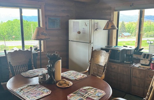 Island Park Apartment | Yellowstone Park area on Henry's Lake, 1st level of our 3 level cabin. Sleeps 4