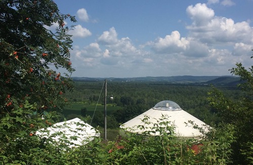 Waterville House | Yurt rental on 80 private floors