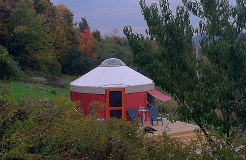 Waterville House | Yurt rental on 80 private floors