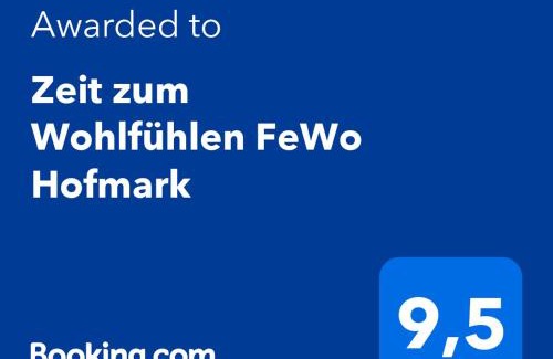 Pettendorf Apartment | Zeit zum Wohlfühlen FeWo Hofmark
