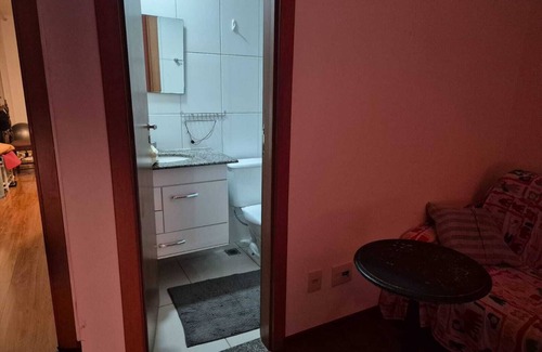 Buritis Apartment | Zen suit room, hot shower, balcony with a view and garage