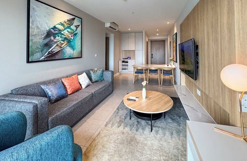 District 1 Apartment | ZENITY luxury 3BR, Free Pool-Gym-BBQ, 10mins from downtown, District 1-HCMC