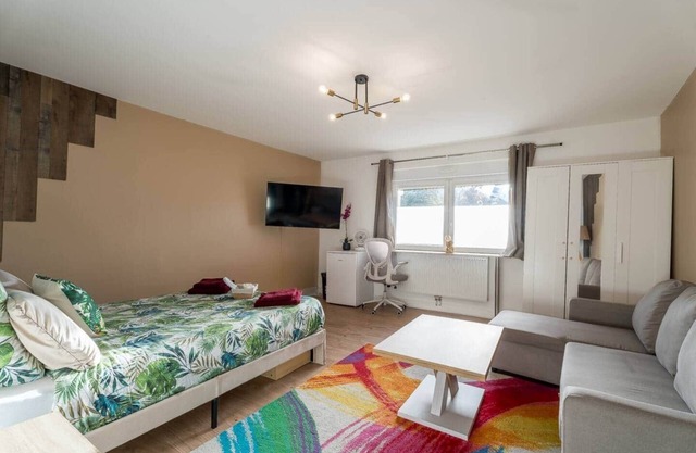 13. Private room 23m² + Sofa bed - WIFI - 120m² - France