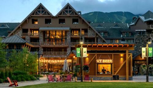 1315 STUDIO The Lodge At Spruce Peak 3rd floor By Stowe Mountain Rentals