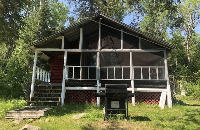 2 Bedroom Cottage - Rustic "A Frame " Log style-Marten River, ON Olive the Lake Cottage #2