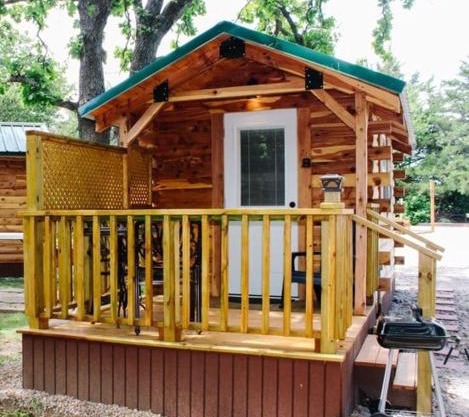 #4 - Amish Log Camping Cabin Walk to the Water cabin