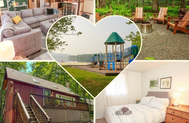 4 Bedroom - 4 Beaches, Walk to Pool, Fire pit, Pet Friendly