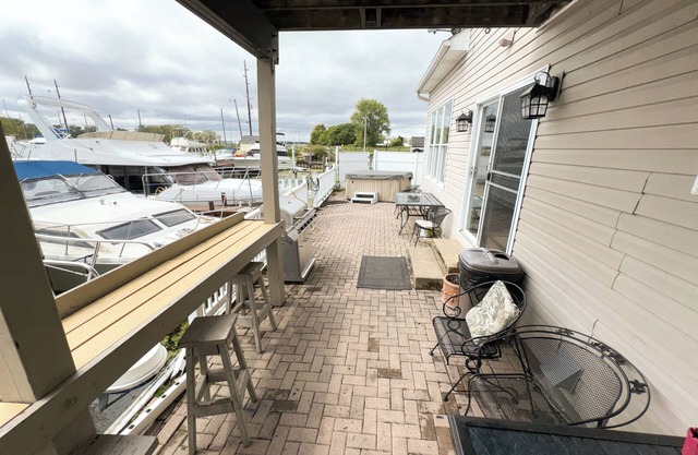 50ft Stationary House Boat with Upper Sun Deck