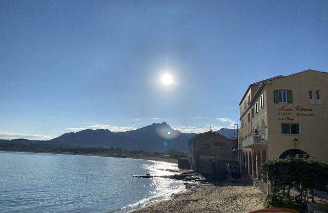 60 meters from the sea with a large terrace