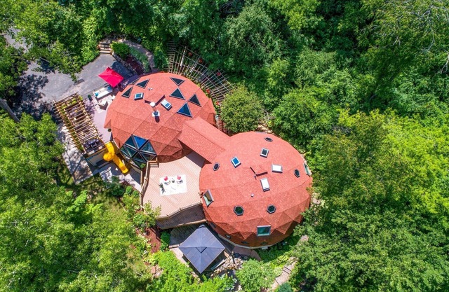 8000 square foot GEODESIC DOMES - the most unique and magical vacation home EVER