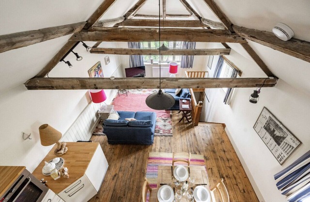 A charming first floor hayloft