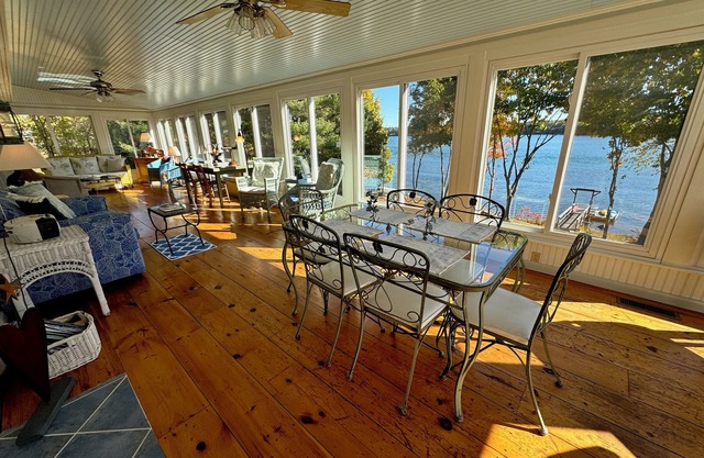 A Charming Waterfront Cottage with Touches of Elegance
