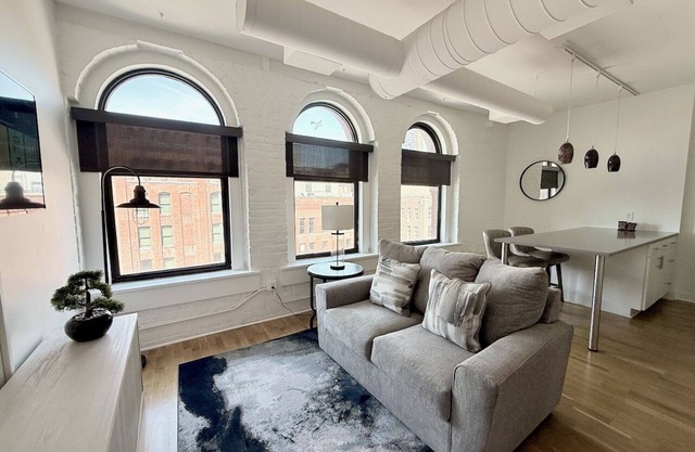 A historic 700 square foot loft in the heart of the Old Market